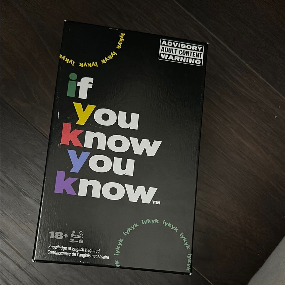 If You Know You Know Card Game
